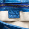Secondhand Gucci Small Metallic Calfskin Bamboo Shopper Satchel