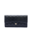Chanel CC Caviar Classic Long Flap Wallet Secondhand