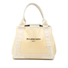 Celine Canvas Navy Cabas Tote S Secondhand