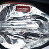 Chanel CC Canvas and Chocolate Bar Metallic Lambskin No 5 Flap Secondhand