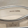 Secondhand Gucci Metallic Textured Calfskin Asymmetric Horsebit 1955 Shoulder Bag