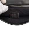 Fendi Calfskin and Canvas FF 1974 Flat Baguette Crossbody Secondhand