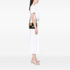 Fendi Calfskin and Canvas FF 1974 Flat Baguette Crossbody Secondhand