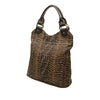 Fendi Zucca Zebra Print Canvas Diavolo Trapezio Tote Secondhand