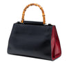 Gucci Small Leather Bamboo Nymphaea Web Satchel Secondhand