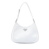 Prada Spazzolato Leather Cleo Shoulder Bag Secondhand