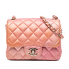 Secondhand Chanel Mini Square Iridescent Calfskin Flap