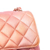Secondhand Chanel Mini Square Iridescent Calfskin Flap