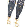 Dior Oblique Embroidered Canvas Bag Strap Secondhand