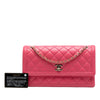 Chanel Medium Quilted Lambskin 3 Compartment Flap Secondhand