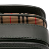 Burberry 1983 Knight Check Canvas and Smooth Calfskin Grommet Chain Crossbody Secondhand