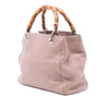 Gucci Small Calfskin Bamboo Shopper Satchel Secondhand