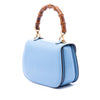 Gucci Small Calfskin Web Bamboo 1947 Top Handle Bag Secondhand