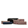Prada Satin Multi Zip Pouch Secondhand