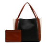 Chloé Tricolor Leather Louela Tote Secondhand