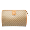 Celine Macadam Coated Canvas Clutch Secondhand
