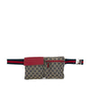 Gucci GG Canvas Web Double Pocket Belt Bag Secondhand