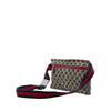 Gucci GG Canvas Web Double Pocket Belt Bag Secondhand