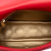 Chanel Mini Square Classic Lambskin Pearl Crush Single Flap Secondhand