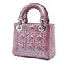 Dior Mini Iridescent Lambskin Cannage Lady Dior Secondhand