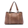 Gucci Medium Guccissima Trimmed Calfskin Bamboo Libeccio Tote Secondhand