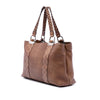 Gucci Medium Guccissima Trimmed Calfskin Bamboo Libeccio Tote Secondhand