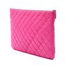 Chanel Large Quilted Caviar O Case Clutch Secondhand