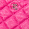 Chanel Large Quilted Caviar O Case Clutch Secondhand