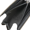 Secondhand Gucci GG Marmont Pebbled Calfskin Embroidered Blind For Love Zip Around Wallet
