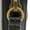 Secondhand Gucci GG Marmont Pebbled Calfskin Embroidered Blind For Love Zip Around Wallet