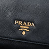 Prada Saffiano Wallet On Chain Secondhand