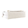 Chanel Medium Quilted Calfskin Logo Enchained Flap Secondhand