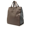 Bottega Veneta Intrecciato Trimmed Leather Tote Secondhand