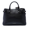 Burberry Medium Leather and House Check Banner Satchel Secondhand