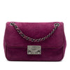 Chanel Small Suede and Lambskin Pagoda Flap Secondhand