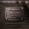 Prada Metallic Nappa Mordore Ruffle Tote Secondhand