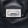Chanel Large Lambskin Mademoiselle Lock Jewelry Chain Tote Secondhand