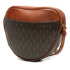 Saint Laurent Le Monogramme Coated Canvas and Leather Coeur Crossbody Secondhand