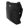 Prada Saffiano Trimmed Tessuto Zip Top Crossbody Secondhand