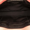 Saint Laurent Baby Grained Calfskin Chevron Classic Monogram Chain Bag Secondhand