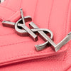 Saint Laurent Baby Grained Calfskin Chevron Classic Monogram Chain Bag Secondhand