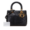 Dior Medium Lambskin Cannage Lady Dior Secondhand