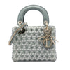 Dior Mini Suede Stone And Beads Lady Dior Secondhand