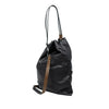 Ferragamo Leather Kentucky Drawstring Backpack Secondhand