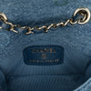 Chanel Mini Denim Mood Clutch with Chain Secondhand
