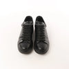 Alexander McQueen Runway Glitter-Heeled Leather Platform Trainers in Black, Size 39 EU Secondhand