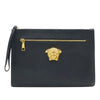 Versace Large La Medusa Palazzo Leather Clutch Secondhand