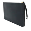 Versace Large La Medusa Palazzo Leather Clutch Secondhand