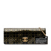 Chanel Paris Moscou Vinyl Moujik Clutch with Chain Secondhand