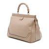 Secondhand Gucci Medium Calfskin Bold Bamboo Top Handle Bag